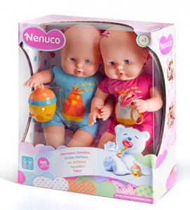 Jumeaux Nenuco soft 35 cm