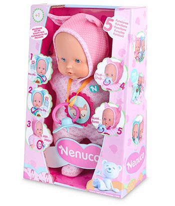 NENUCO SOFT 5 FUNZIONI – ROSA