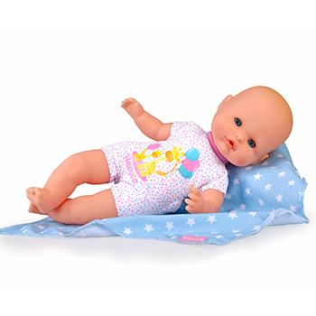 Nenuco Bebè Morbido Con Suoni – Bambola Con Occhi Che Si Chiudono, Premendo La Pancia Piange, Include Copertina Arcobaleno, Per Bambine/i Da 1 Anno, Famosa NFN89000 - 5