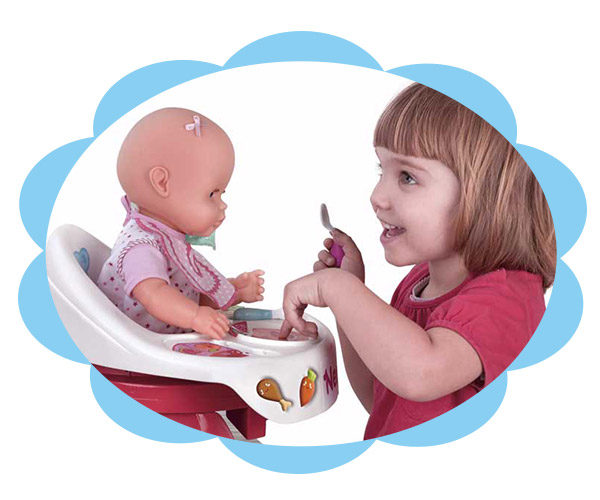 Nenuco Highchair Eat With Me