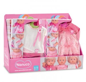 Nenuco ropita con percha 35 cm.