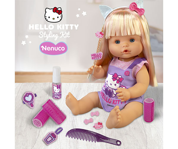 Nenuco Hello Kitty Set de Peluquería