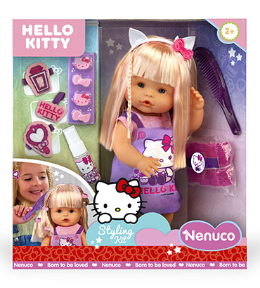 Nenuco Hello Kitty Set de Peluquería