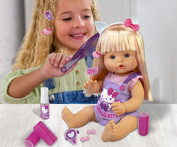 Nenuco Hello Kitty Set de Peluquería